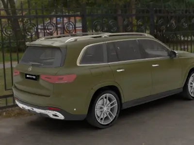 Mercedes-Benz S-GLS 580 AMG  3D model 3D model