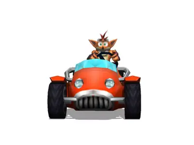 Crash Bandicoot - Trikee Crash Tag Team Racing 3D print model