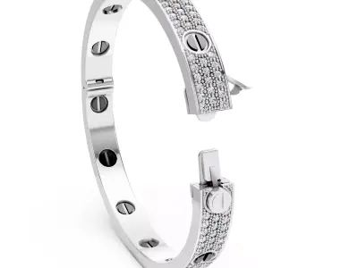 cartier jewelry 3D print model