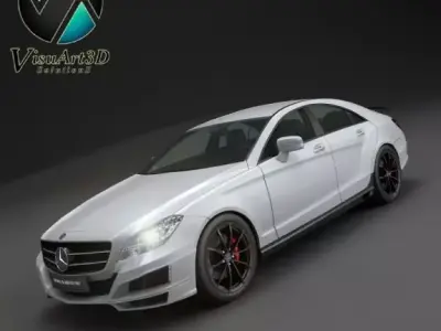 Mercedes Benz CLS 2012 Brabus 2 3D model