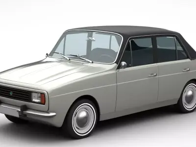 Anadol A2 Sedan 1970 3D model