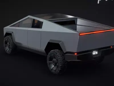 Tesla - Cybertruck 3D model