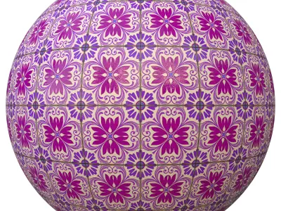 tile patterned 126-seamless-4k-pbr  Texture