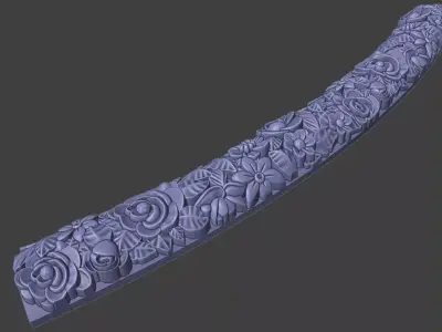 furniture 3d model cnc decor 3D model purchase