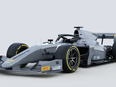 Dallara F2 2022 3D model