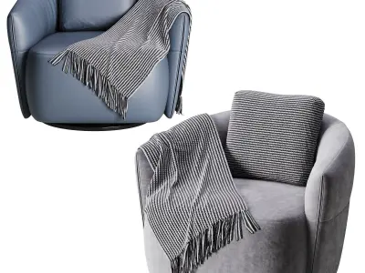 Alice Armchair 3D model