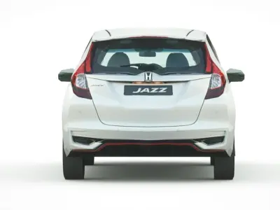 Honda Jazz 2018 Low-poly 3D model