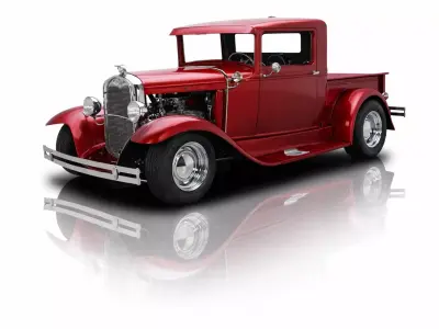1930s Vintage Ford Pickup Truck Early Classic Utility Vehicle 3D model