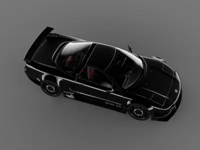 Honda NSX NA1 Tuning Version 3D model