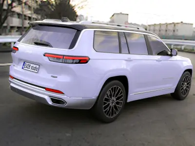 2022 Jeep Grand Cherokee 3D model