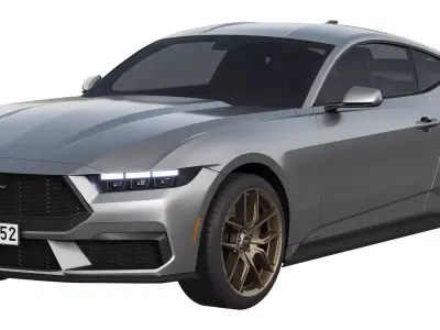 Mustang 2023 3D model