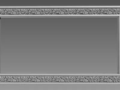 Frame Small Flowers 3D model