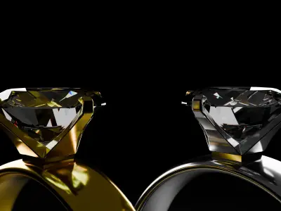 Diamond Ring Free 3D model