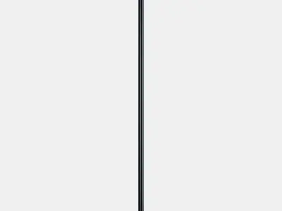 HUGAD Curtain rod Low-poly 3D model