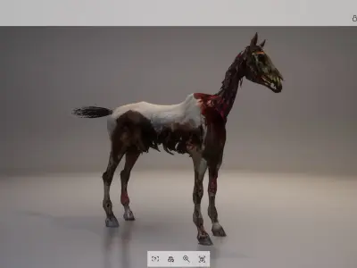 Horse - C2 3D model