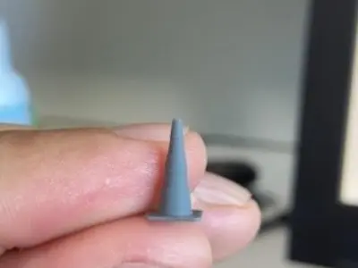 Traffic cones and easel 3D print model