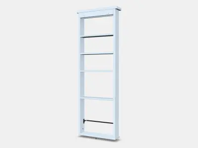 HEMNES Wall shelf Low-poly 3D model
