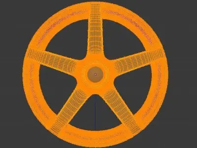 ABS 355 Rim high poly 3D model