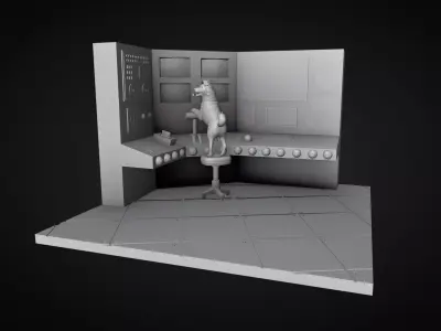 Silent Hill Dog Ending 3D print model