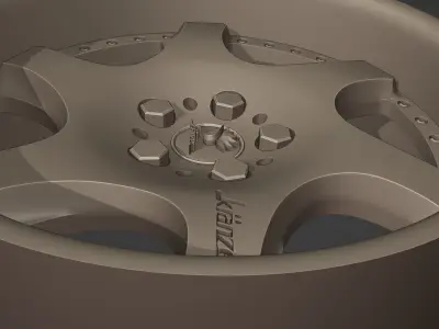 wheel kranze bazreia printable 1-24 3D print model