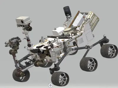 Marsh Rover 3d model 3D print model
