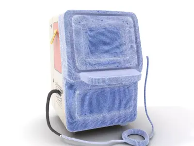 Vintage Computing Device model pack Low-poly 3D model