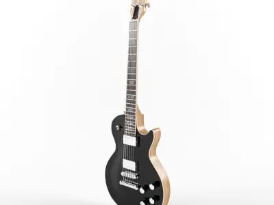 GibsonLesPaul electric guitar 3D model
