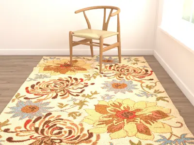 Rugs No 366 Low-poly 3D model