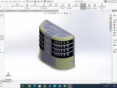 Refrigeration Thermo king c600 stl 3D print model