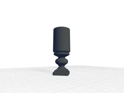 Glass Hurricane 3D model