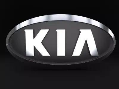 Kia Logo 3D model