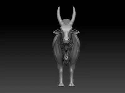 Indian Bull 3D model