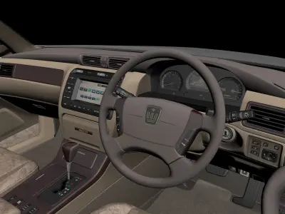 Toyota Majesta 170 3D model