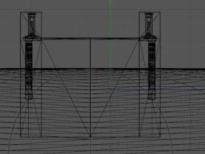 Road bridge  3D model