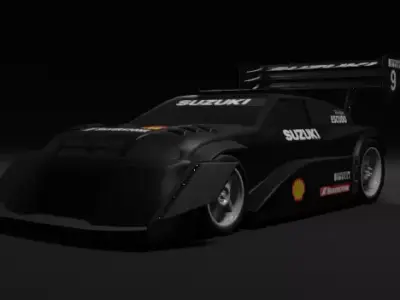 Suzuki Escudo Pikes Peak  Low-poly 3D model
