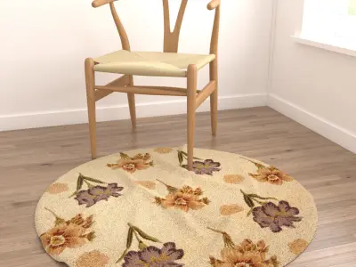 Rugs No 22 Low-poly 3D model