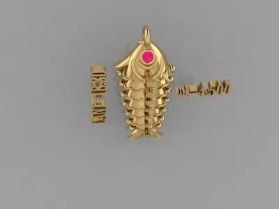 FASHION PENDANT 3D model
