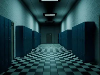 Horror Scene Free 3D model