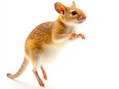 Bushy Tail Jerboa model pack Low-poly 3D model