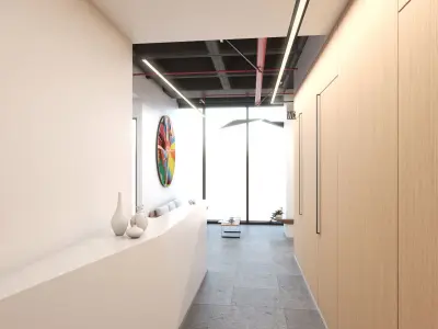 Waiting Room 3D model