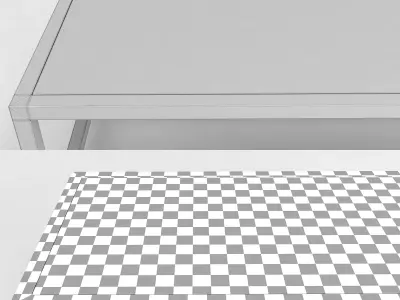 Home n people Garden - Industrial Coffee Table 3D model