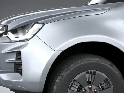 Isuzu D-max 2020 3D model