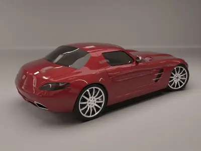 Mercedes Benz SLS  3D model