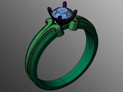 Ring od 23 3D print model