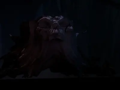 Monster Tree Trunk Free 3D model