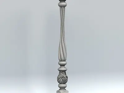 Baluster 005 3D model