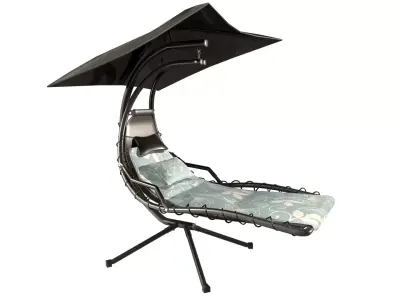 Lounge Chair Low-poly 3D model