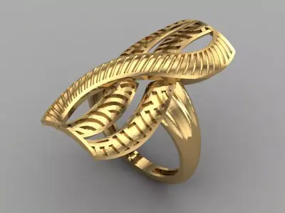 Women Ring STL Womens Ring 3d models 3D print model 3D print model 3