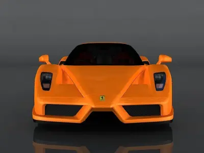 Ferrari Enzo Low-poly 3D model