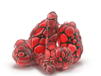 Organic Digital Weirdness 3D model